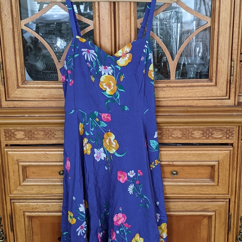 Old navy camisole fit and flare dress!